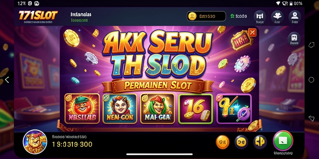 Tampilan gameplay Action yang mendebarkan di 171SLOT.