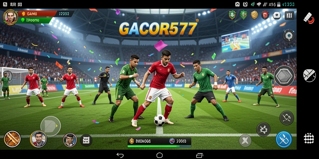 Tampilan gameplay GACOR577 yang menegangkan dan seru.
