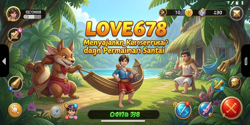 Menampilkan gameplay seru dan menarik dari LOVE678.