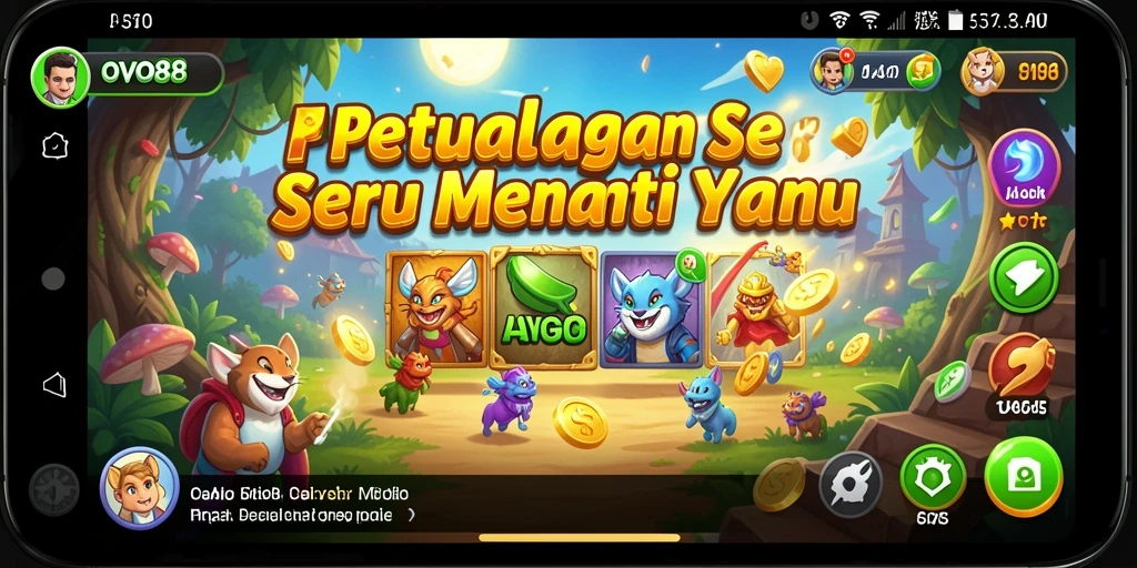 Tangkapan layar OVO88 menunjukkan aksi petualangan yang mendebarkan.