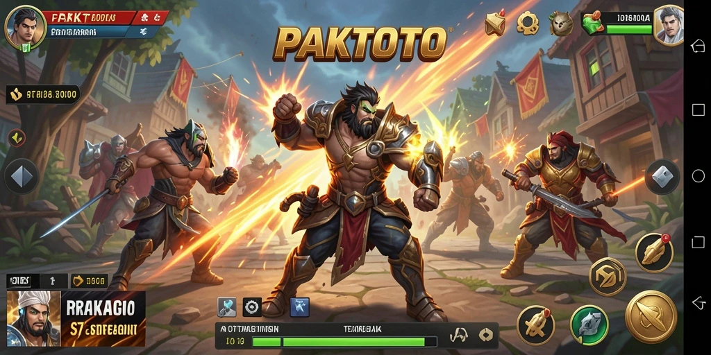 Tampilan menarik dari gameplay PAKTOTO yang mendebarkan.