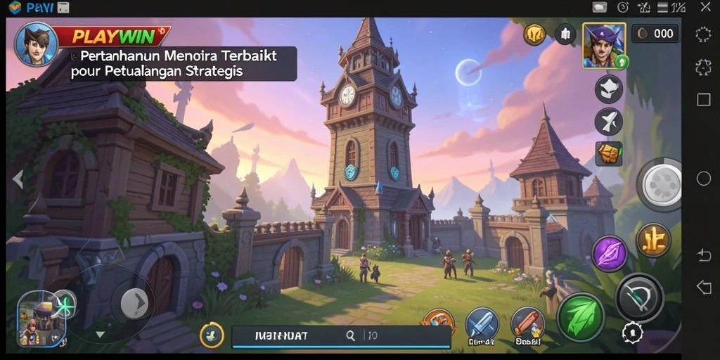 Tangkapan layar gameplay Tower Defense yang seru dan menantang.